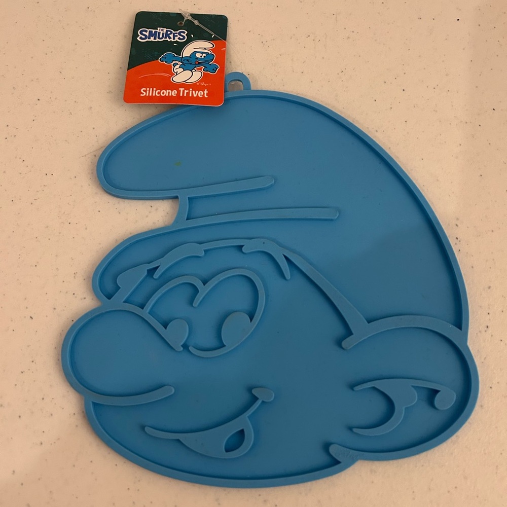Blue Silicone Trivet